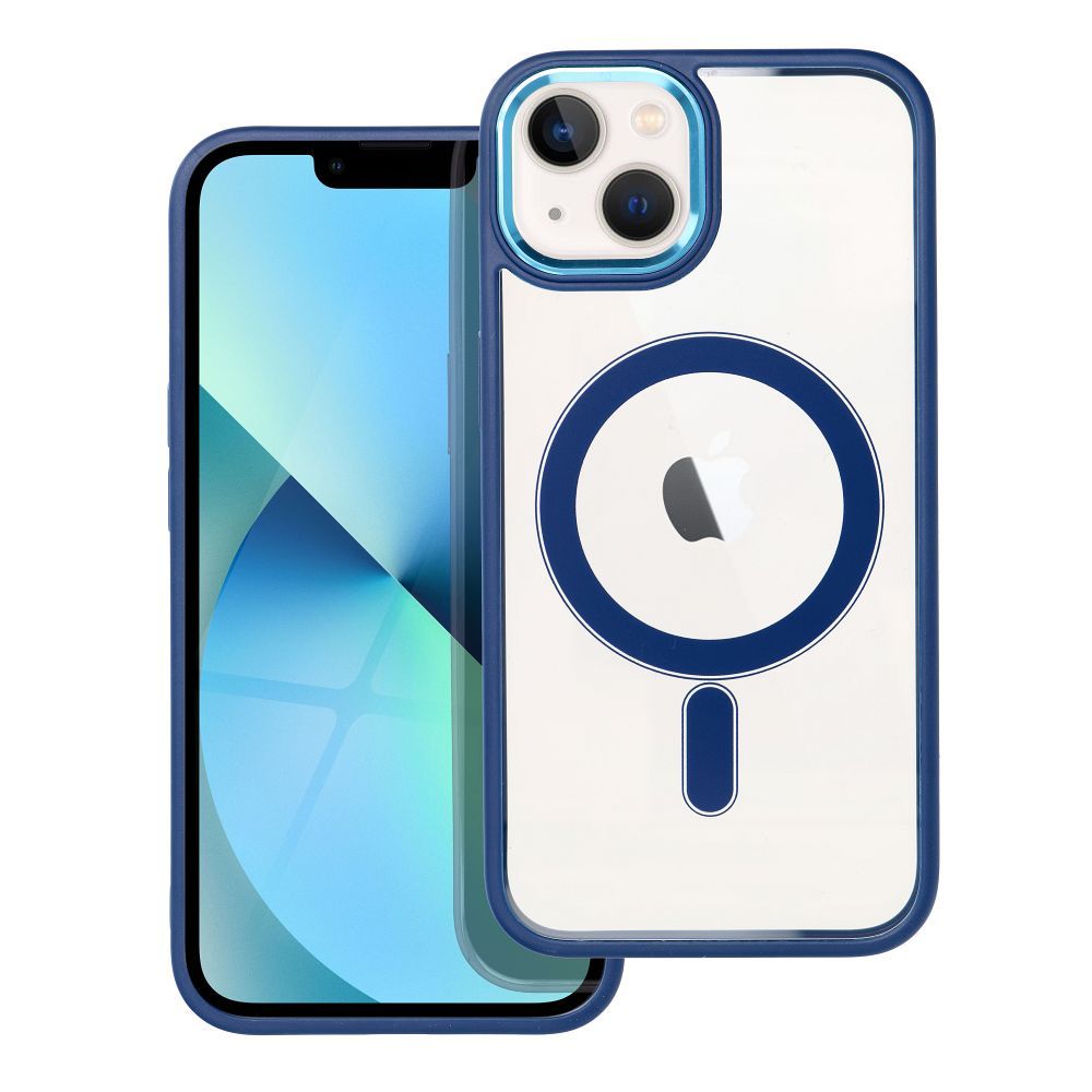 COLOR EDGE MAG COVER tok kompatibilis MagSafe-el IPHONE 13 navy blue