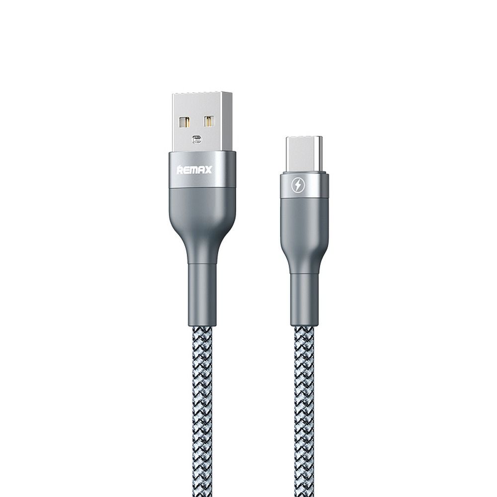REMAX USB-A to USB-C Surry 2 Gyors Töltő Kábel 5A RC-173a ezüst
