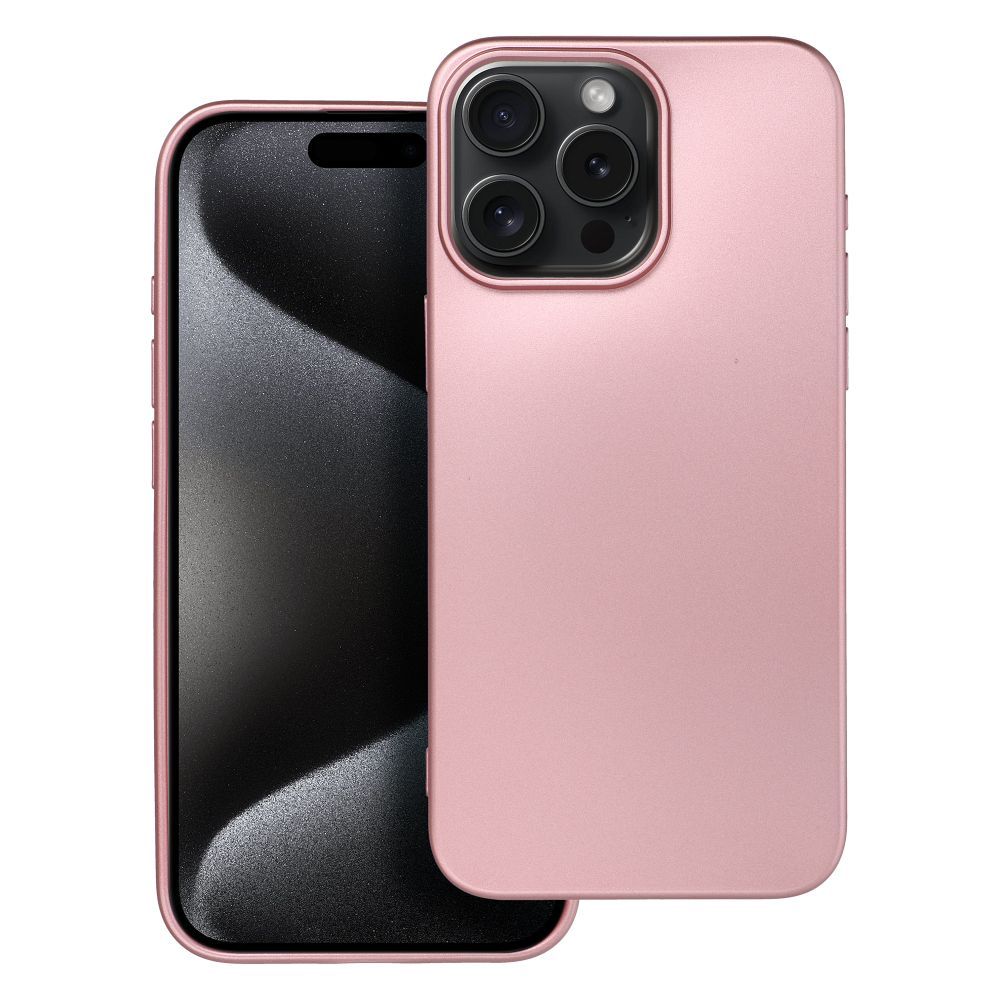 METALLIC tok IPHONE 15 Pro Max pink
