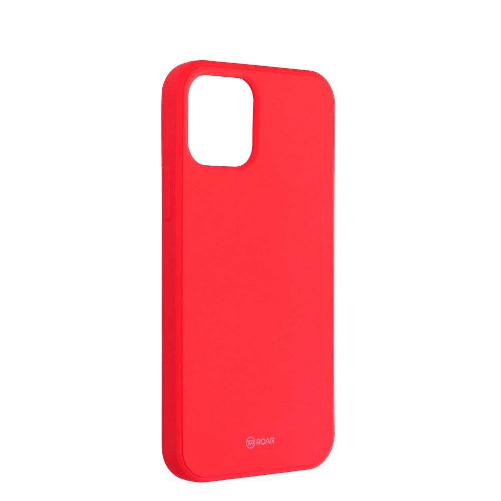 Roar Színes Zselé Tok – iPhone 12 / 12 Pro barack rózsaszín