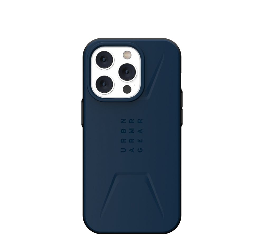 ( UAG ) Urban Armor Gear Civilian case for IPHONE 14 PRO compatible with MagSafe navy