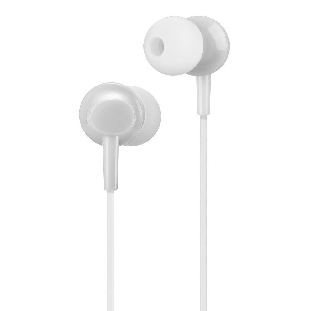 HOCO vezetékes fülhallgató Jack 3,5 mm mikrofon M14 fehér
