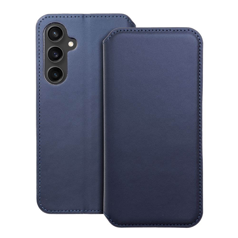 DUAL POCKET könyv tok SAMSUNG S23 FE navy