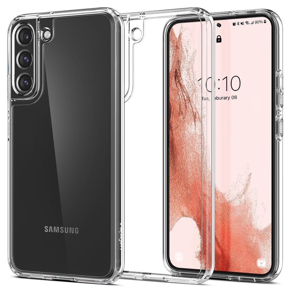 SPIGEN Ultra Hybrid tok SAMSUNG S22-hez, átlátszó