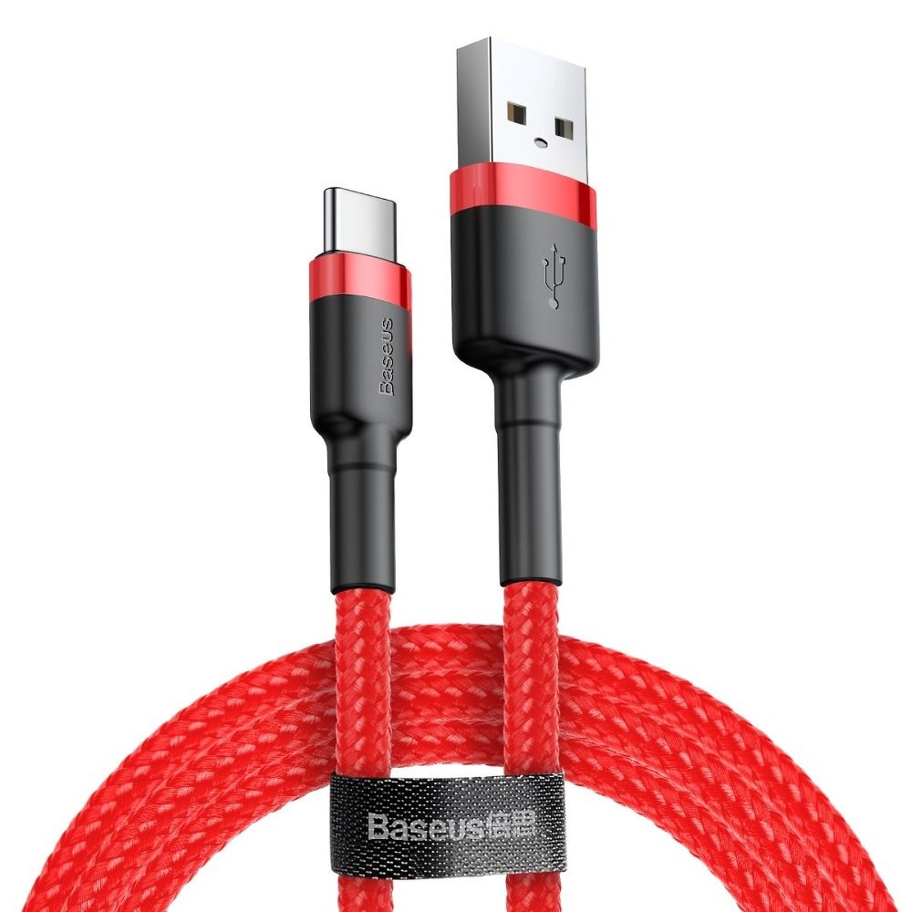 BASEUS USB A to Type C 1,5A Cafule CATKLF-C09 2 m piros kábel