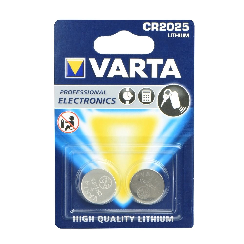 VARTA lítium elem CR2025 3V 2 db