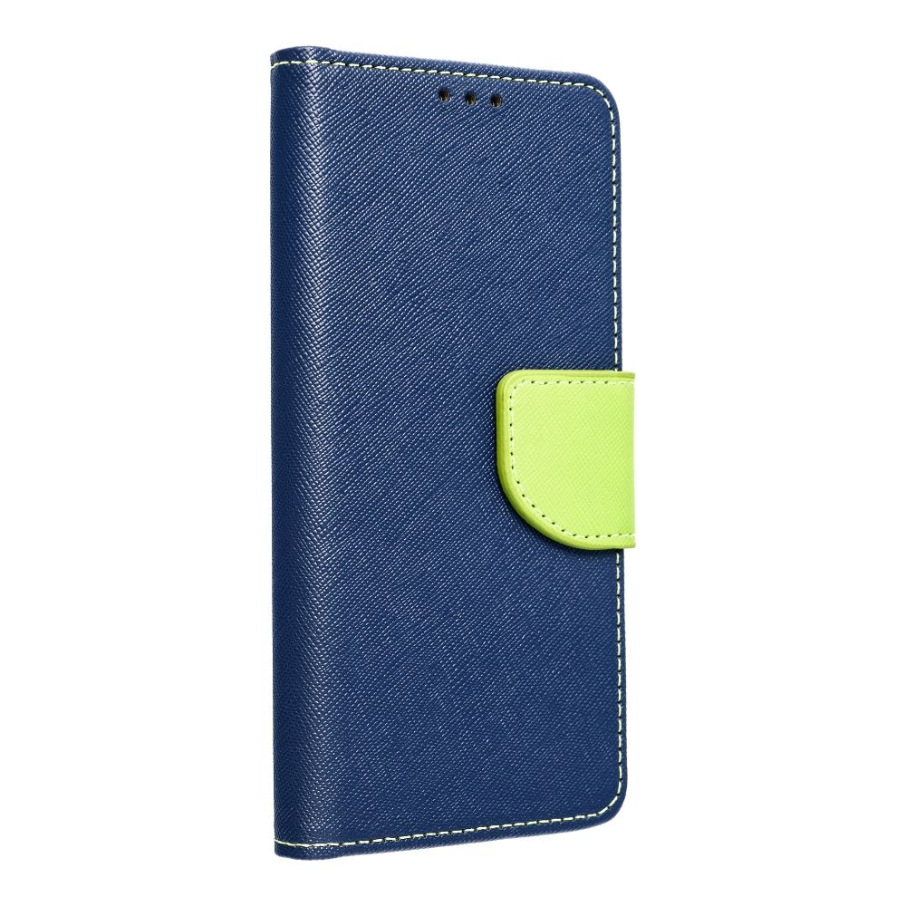 FANCY könyvtok SAMSUNG S24 ULTRA navy / lime