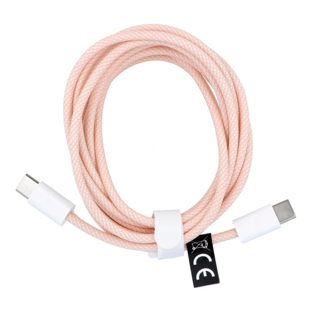 Type C – Type C PD QC3.0 3A 60W C263 2 m rózsaszín kábel