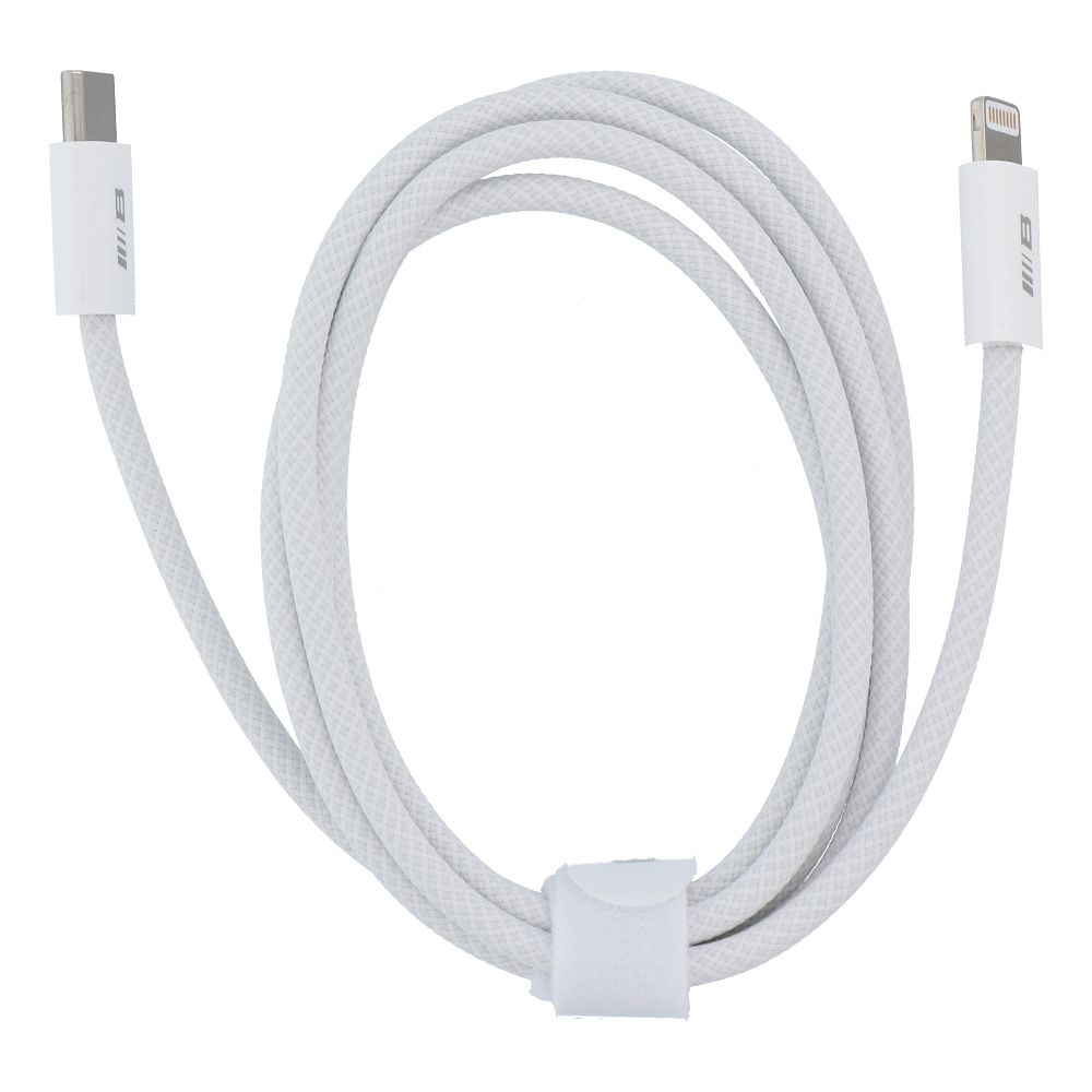 BLUEO Type C – Lightning QC4.0 60MB/S PD60W 1,2M fehér kábel