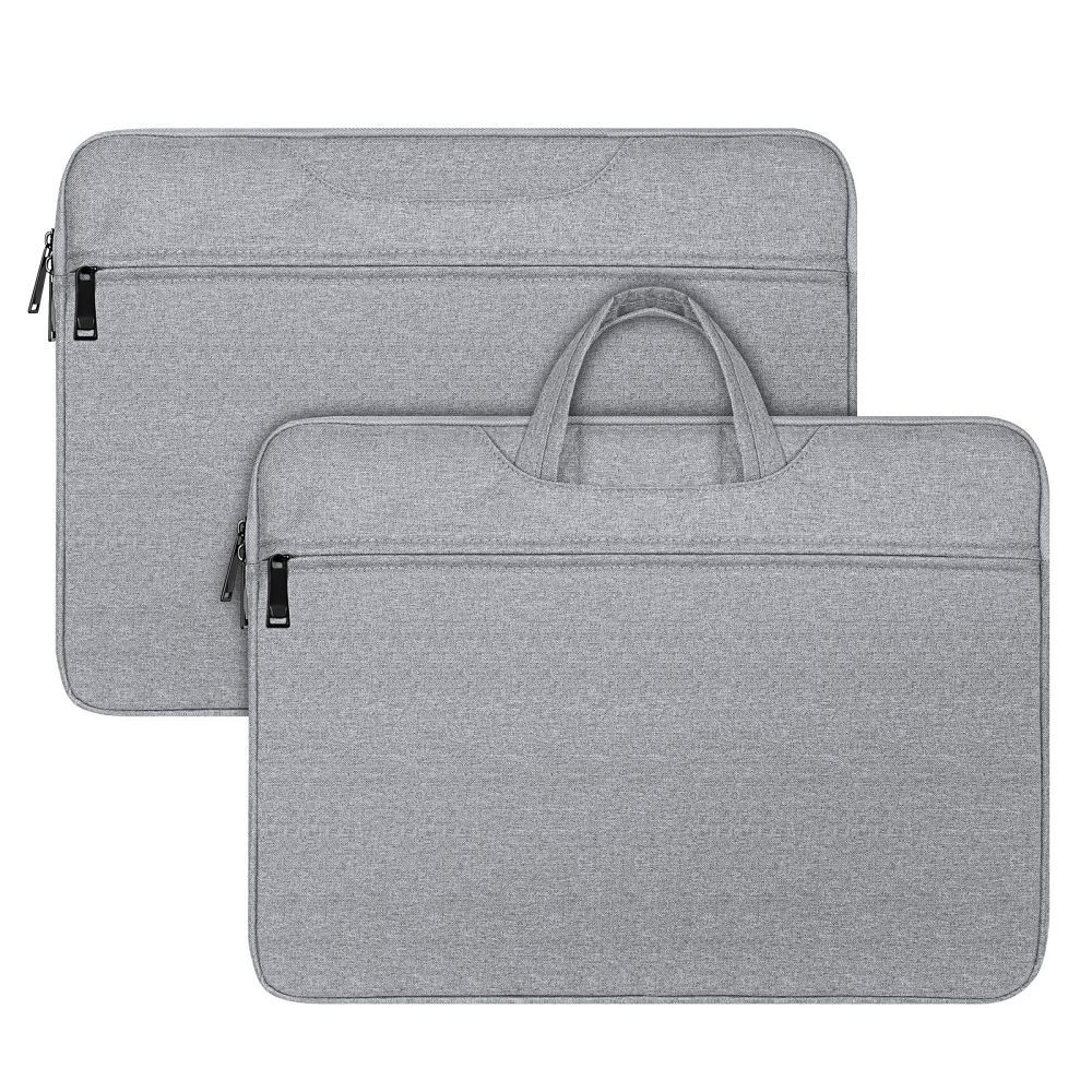 DUX DUCIS LBTC táska 14-15,4" laptophoz, vízszintes kézitáska, világosszürke