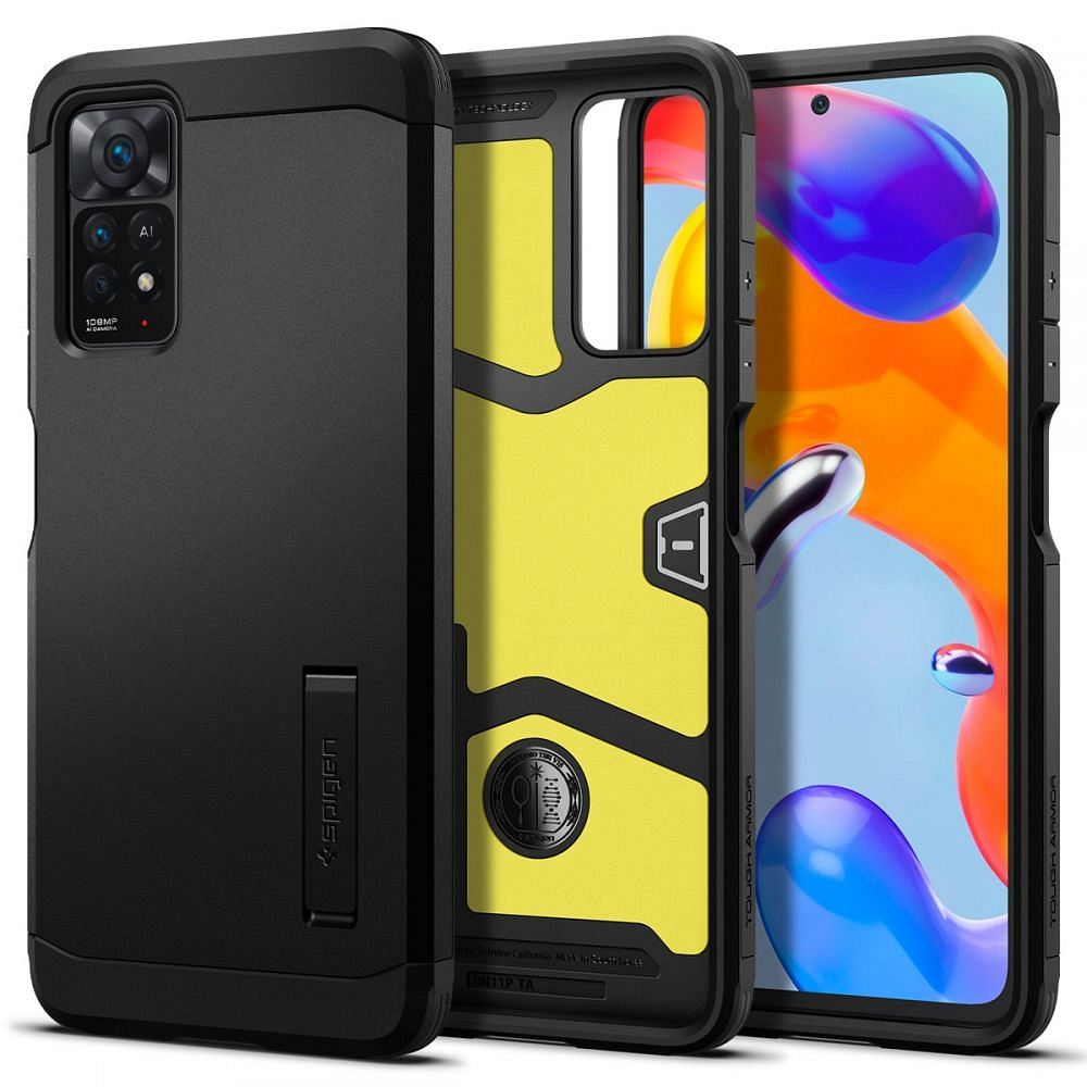 SPIGEN Tough Armor XIAOMI Note 11 PRO / 11 PRO 5G / 12 PRO 4G / LTE fekete