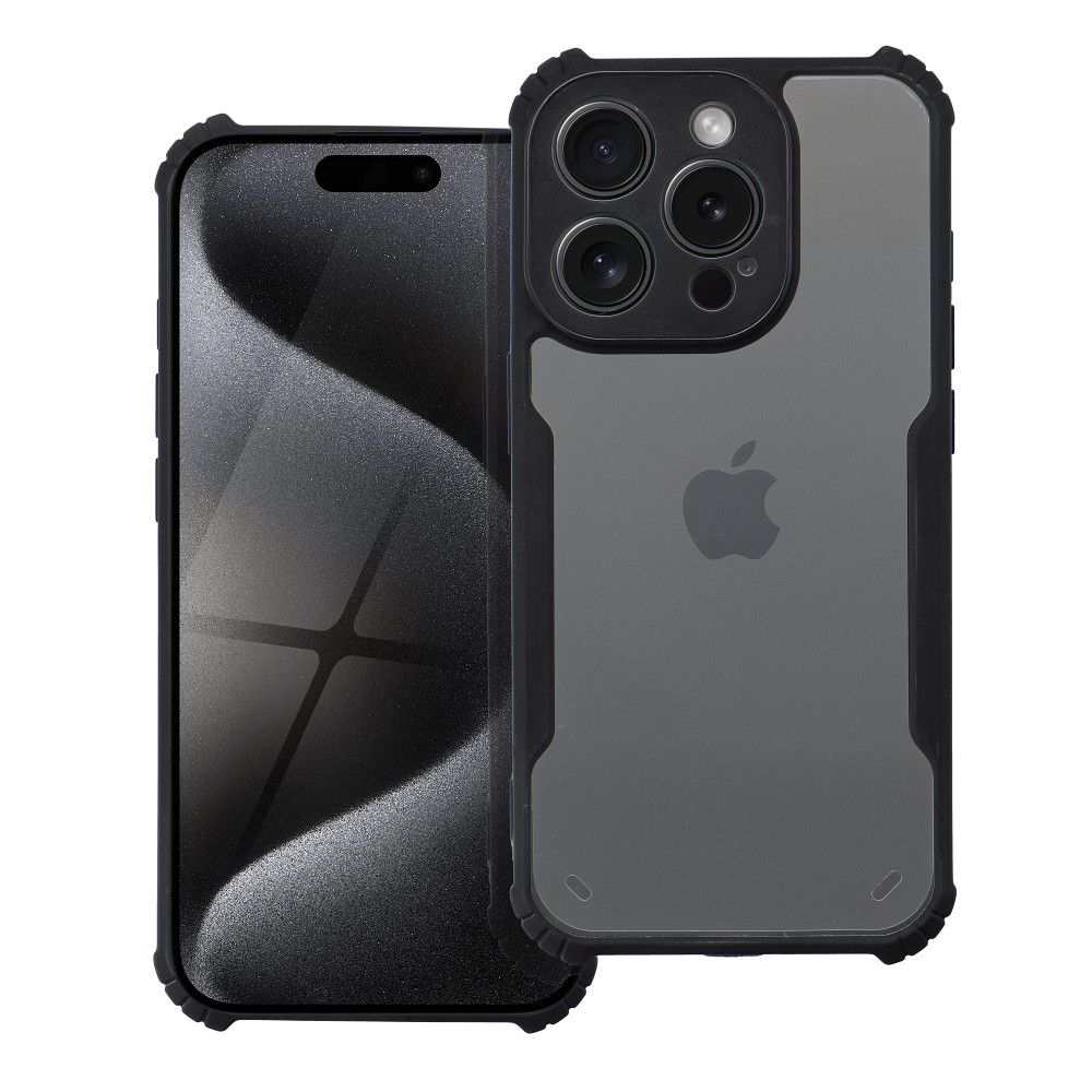 ANTI-DROP tok IPHONE 15 Pro Max fekete
