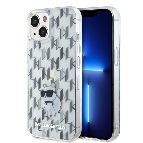 KARL LAGERFELD tok IPHONE 15 KLHCP15SHNCMKLT (Monogram) átlátszó