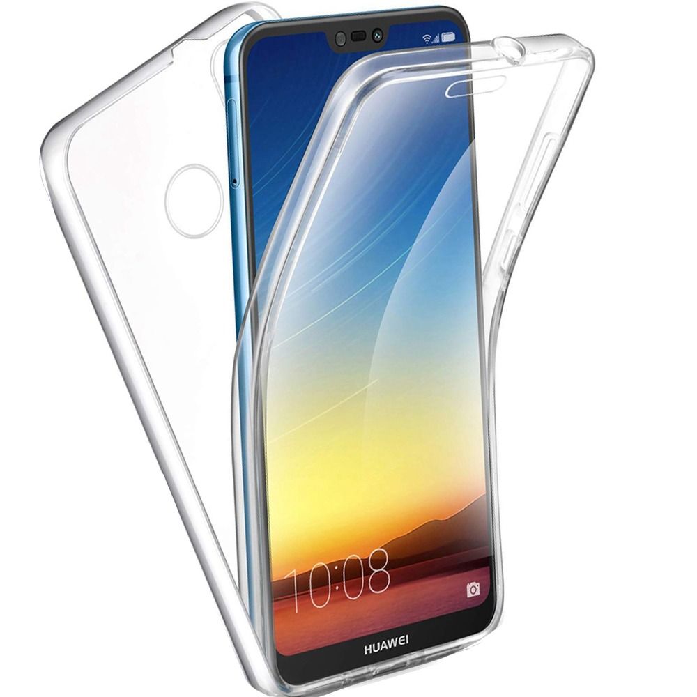 Case 360 FULL COVER  PC + TPU for HUAWEI P Smart 2019 transparent