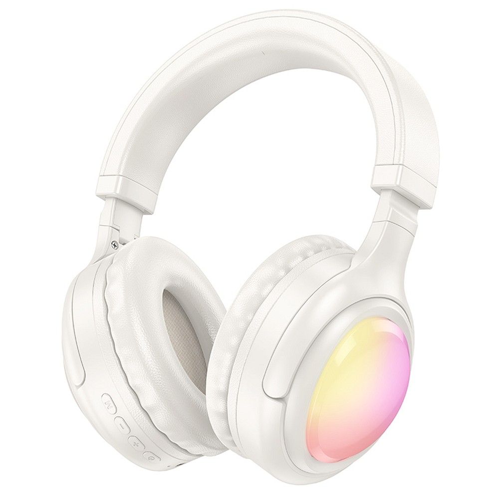 HOCO vezeték nélküli fejhallgató bluetooth W48 tejfehér