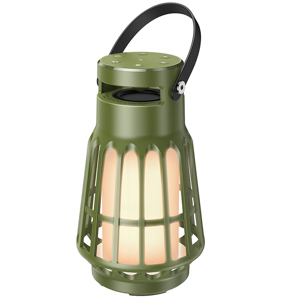 HOCO vezeték nélküli hangszóró bluetooth lámpa BS61 zöld