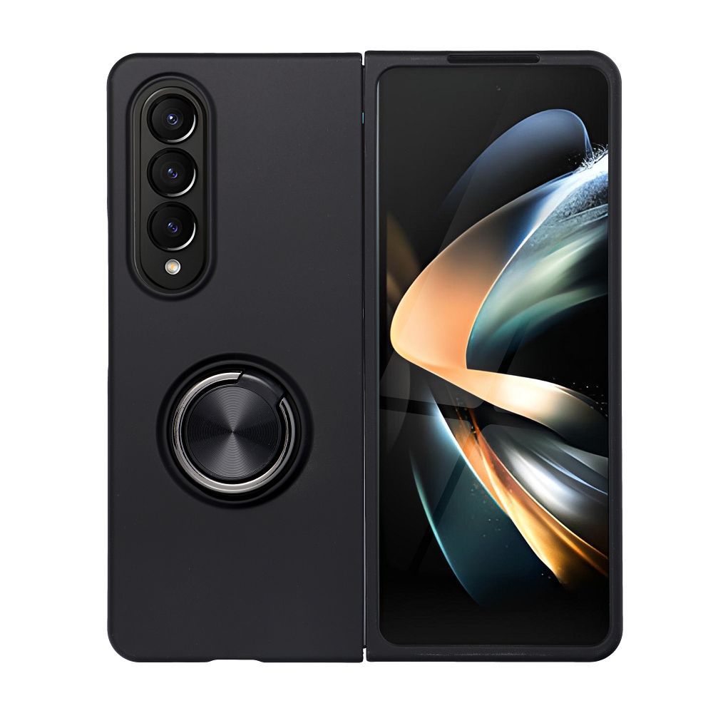SILIKON GYŰRŰ Tok SAMSUNG Z Flip 4 fekete