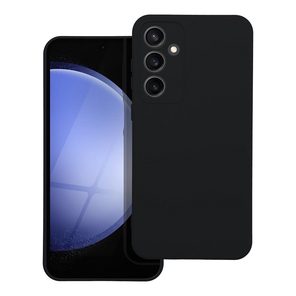 SILICONE case for SAMSUNG S23 FE black