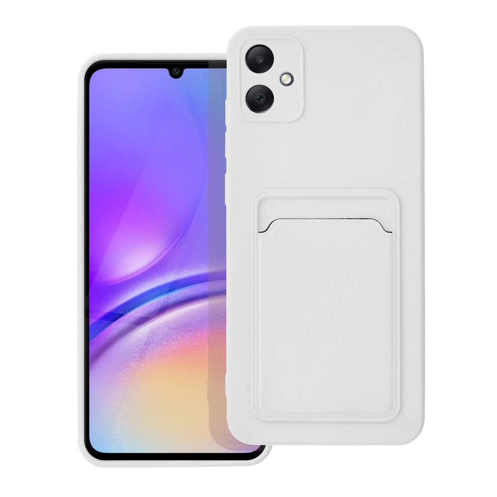 Kártyatartós tok SAMSUNG A05-hoz, fehér