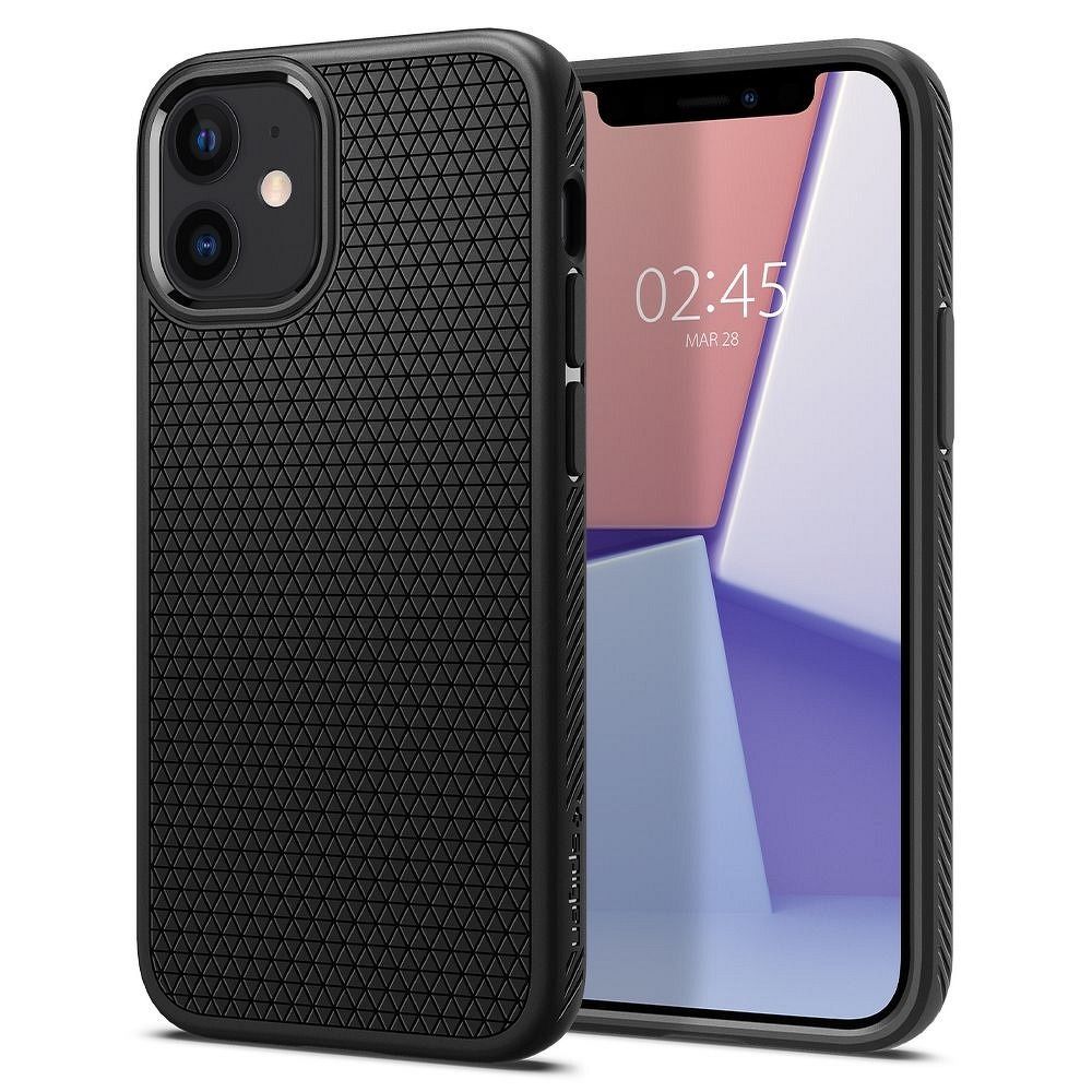 SPIGEN case Liquid Air do IPHONE 12 MINI matte black