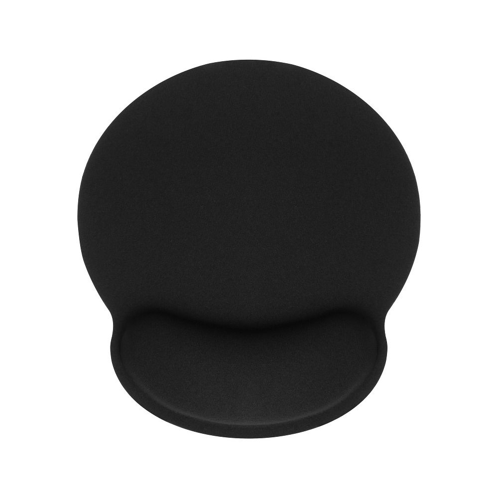 Ergonomikus egérpad csuklótámasszal 250 x 230 x 25 mm fekete