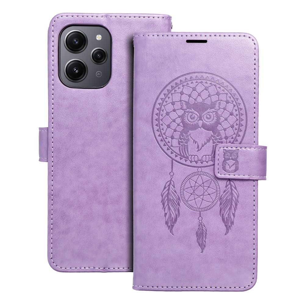 MEZZO könyvtok XIAOMI Redmi 12 4G / 12 5G álomfogó lila