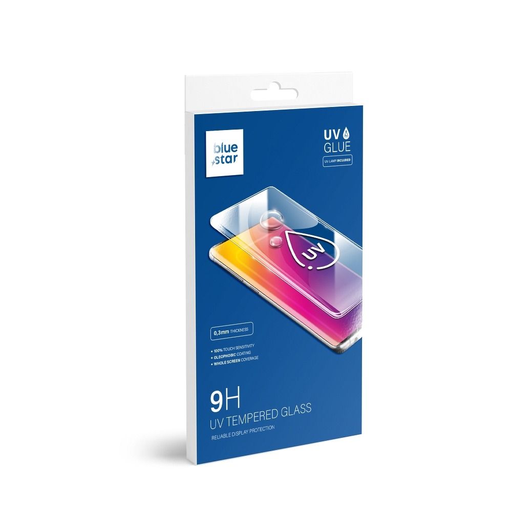 UV Blue Star Tempered Glass 9H – SAMSUNG Galaxy S21 Ultra