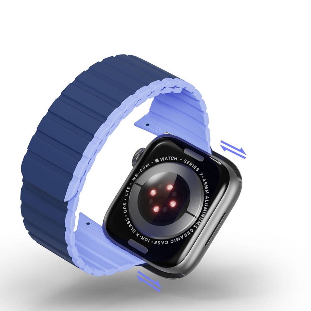 DUX DUCIS LD - szilikon szíj Apple Watch 38/40/41mm kék