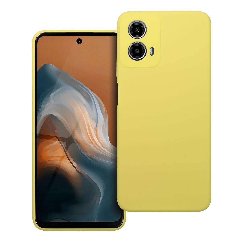 SILIKON 2mm tok MOTOROLA G34 5G citrom