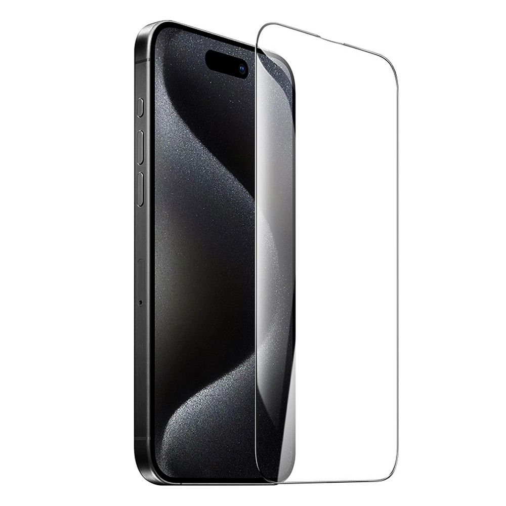 HOCO edzett üveg HD 5D Guardian védőfólia (SET 10in1) – iPhone 16 Pro fekete (G14)