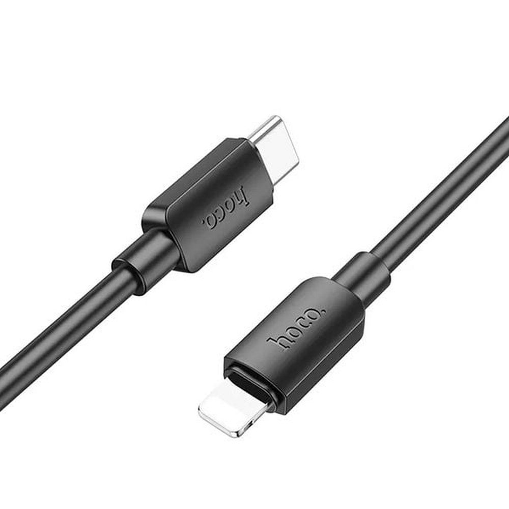 HOCO Type C – Lightning PD 2,4A 20W X96 1 m fekete kábel