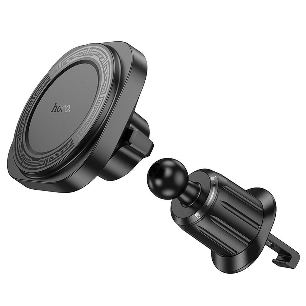 HOCO autós telefon tartó légkondicionálóhoz, MagSafe kompatibilis H28 fekete