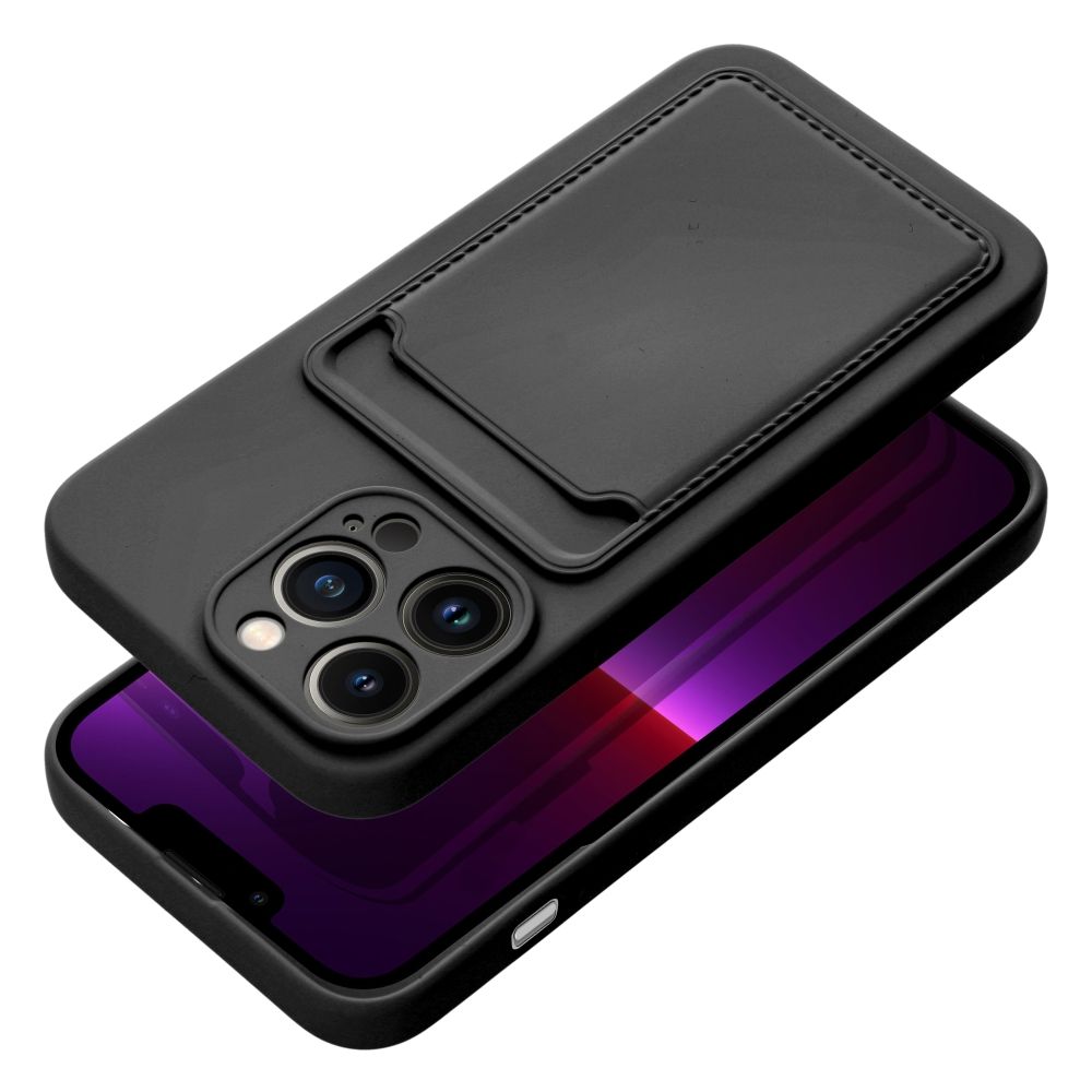 XIAOMI Redmi NOTE 13 Pro 4G fekete kártyatartós tok