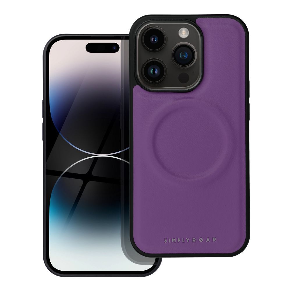 Roar Mag Morning Case – Apple 14 Pro lila