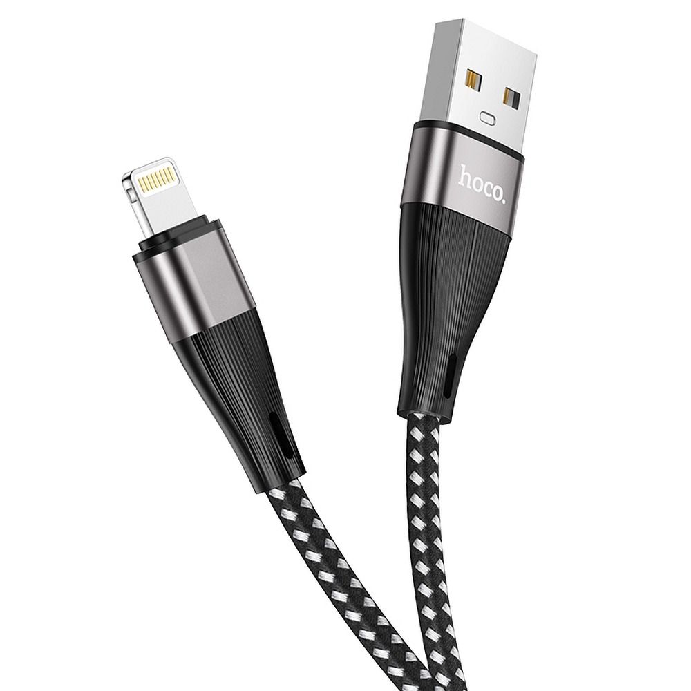 HOCO kábel USB A – Lightning 2,4A X57 1 m fekete