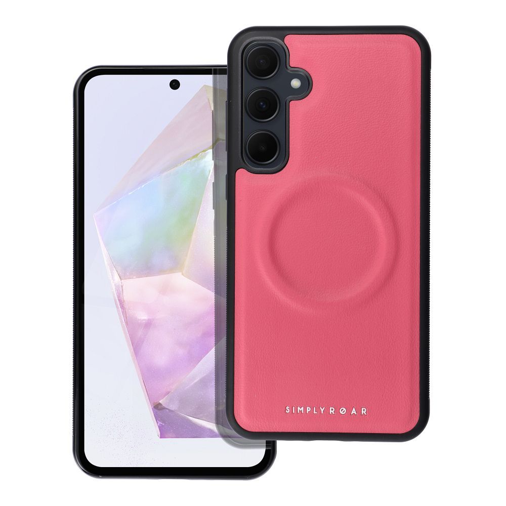 Roar Mag Morning Case – Apple Samsung A35 5G – élénk rózsaszín