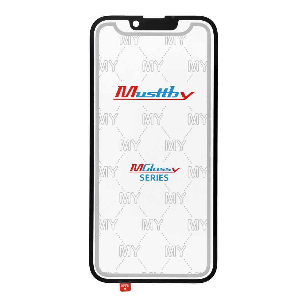 MUSTTBY elülső üveg + OCA IPHONE 14