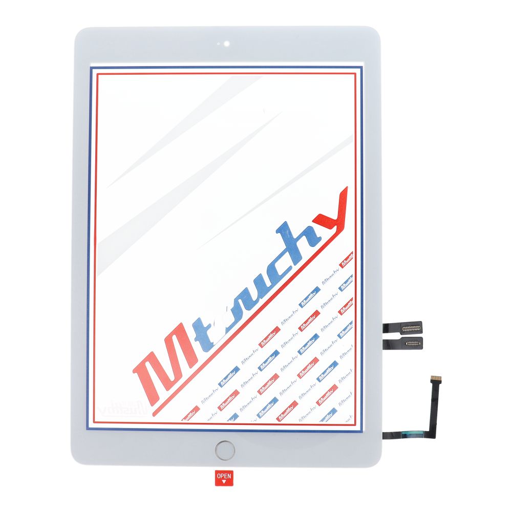 MUSTTBY Érintőképernyő + hátmatrica + Home iPAD 6-hoz (fehér)