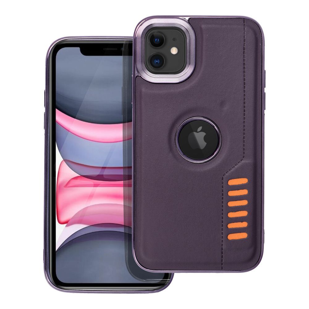 MILANO tok IPHONE 11 sötétlila