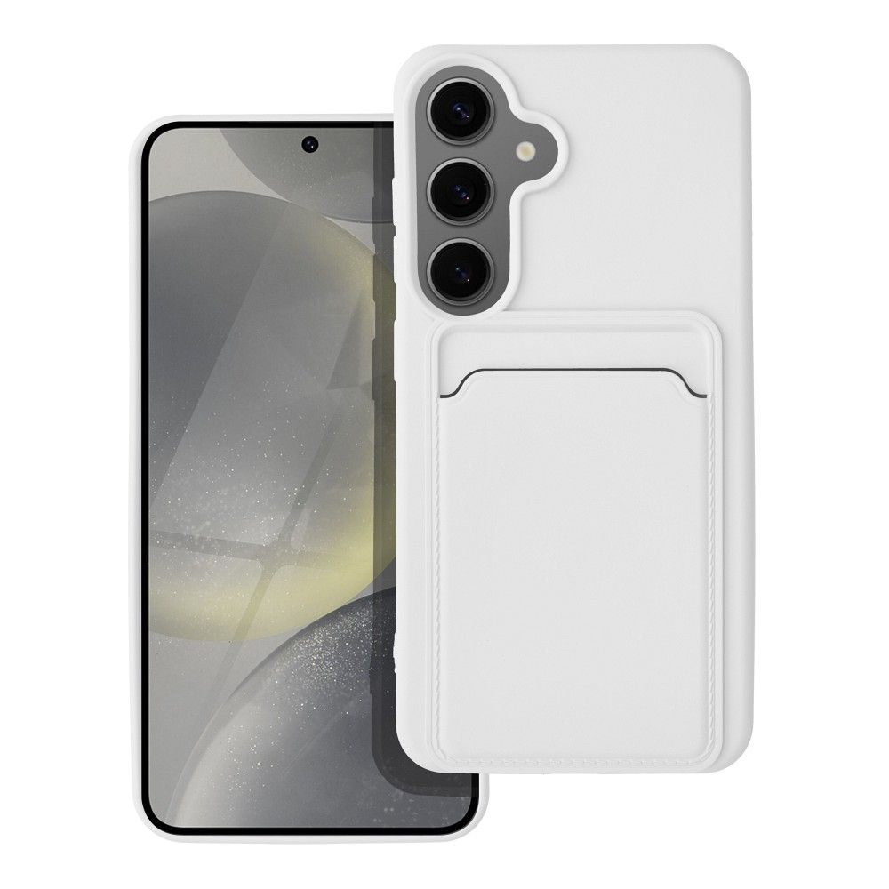 KÁRTYA tok SAMSUNG S24 fehér