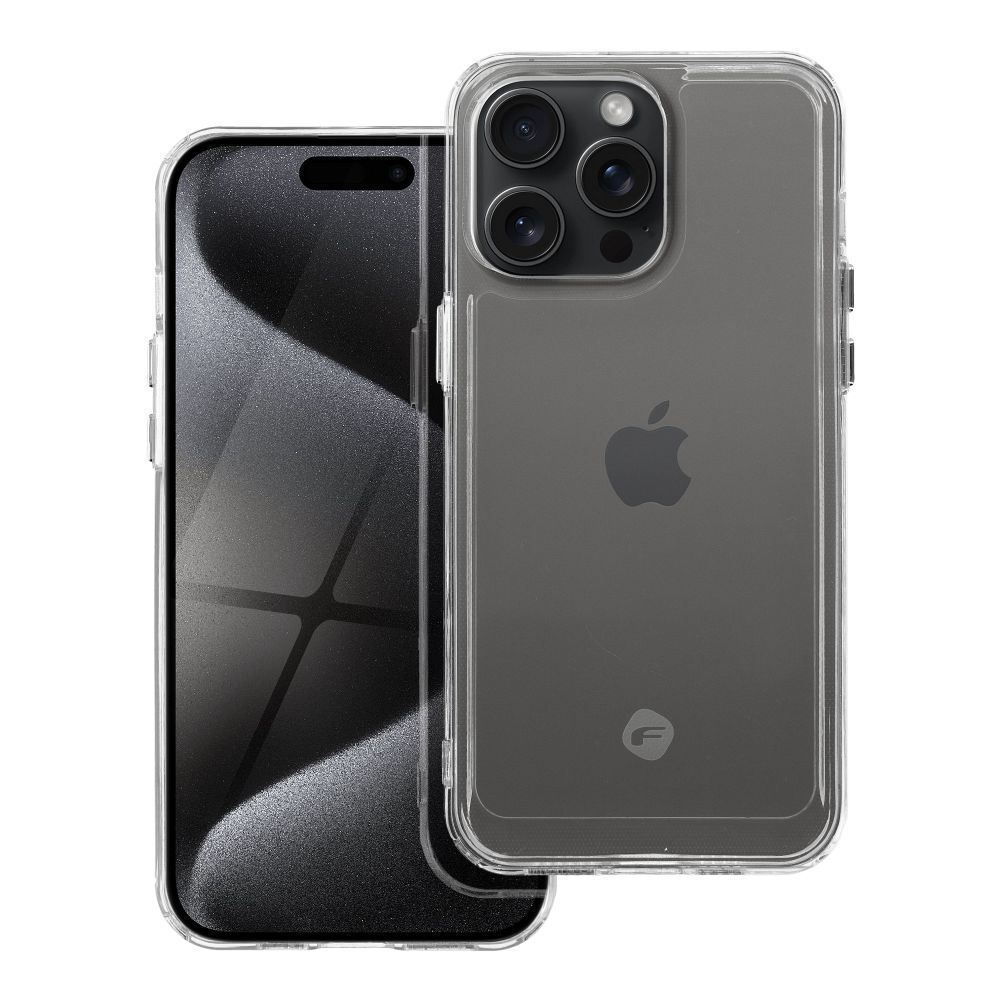 FORCELL F-PROTECT Clear Case for IPHONE 15 Pro Max transparent