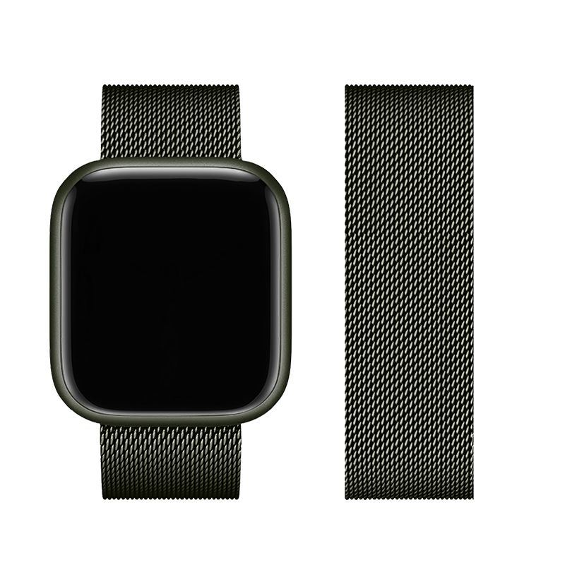 FORCELL F-DESIGN FA03 szíj APPLE Watch 42 / 44 / 45 / 49 mm zöld