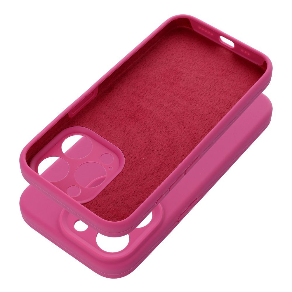 SILIKON 2mm tok IPHONE 16 Pro rózsaszín