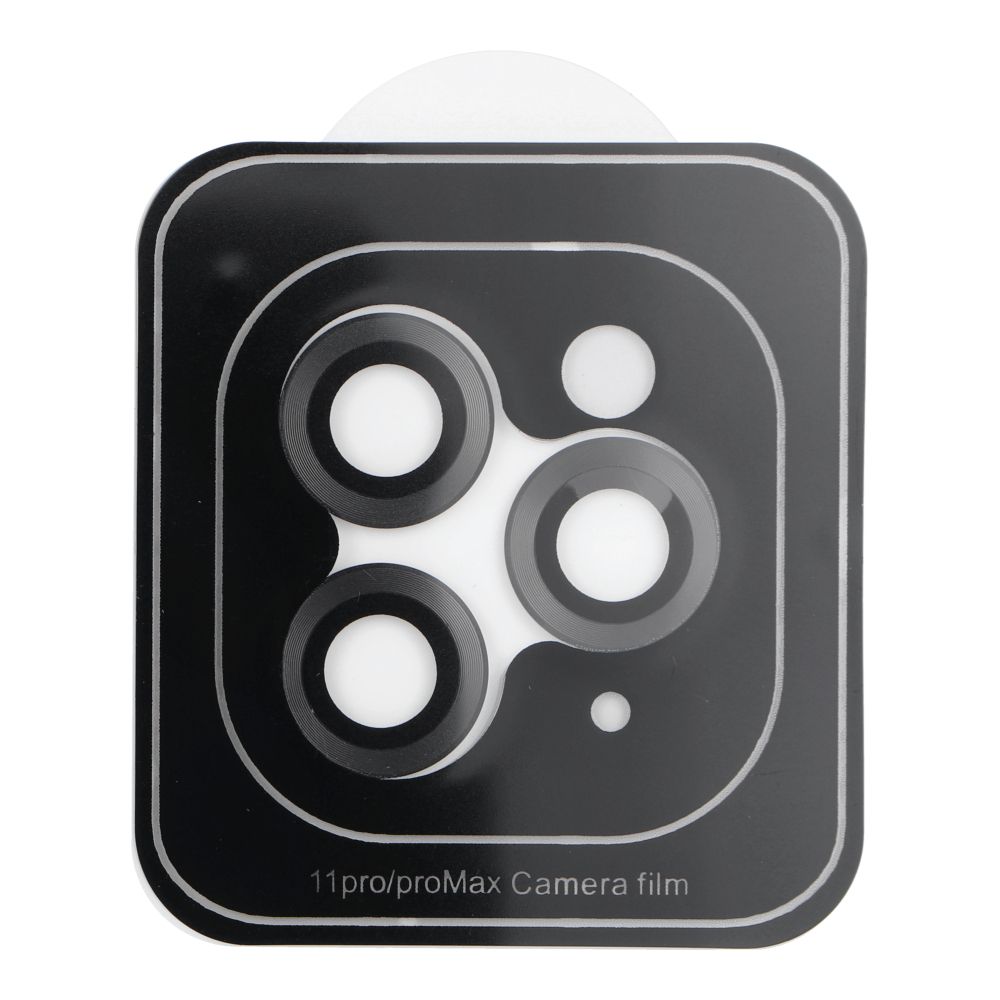 9H Kamera VÉDŐ IPHONE 11 PRO / 11 PRO MAX fekete
