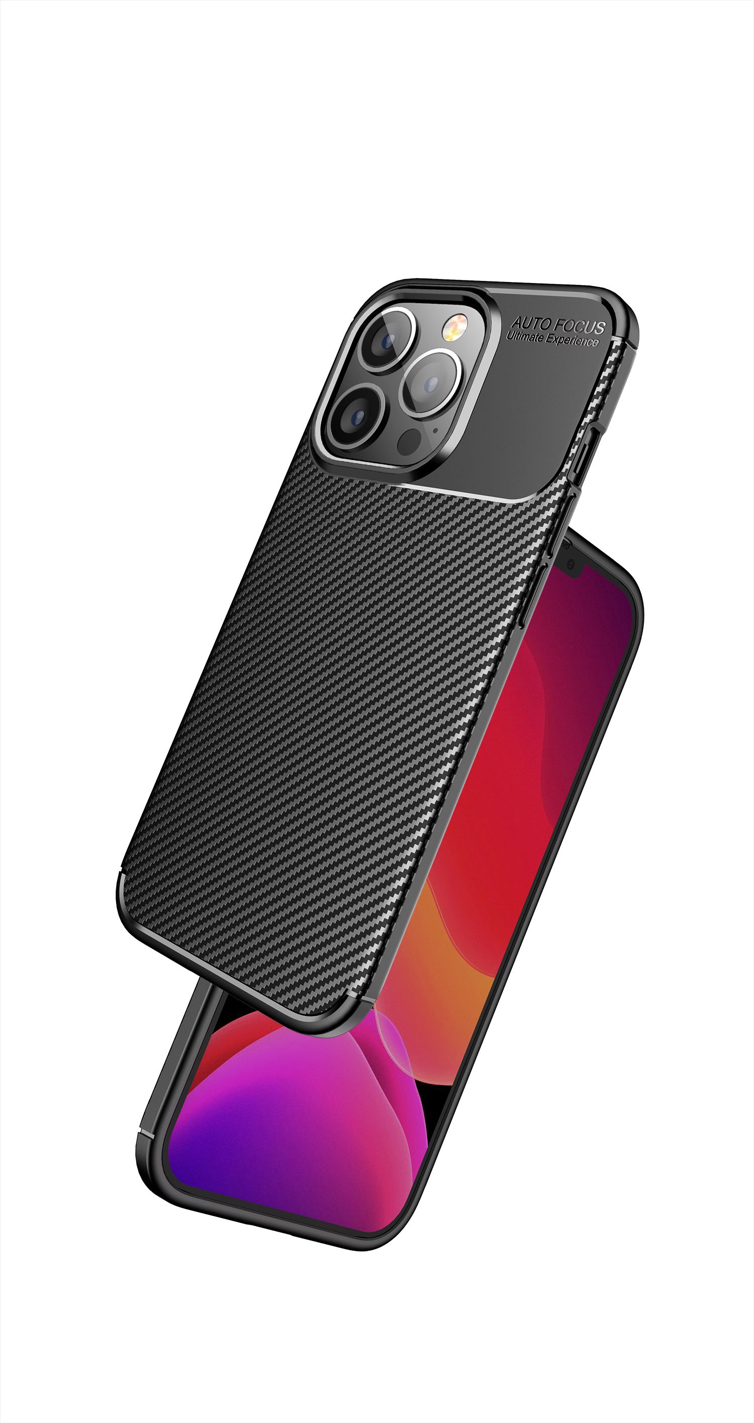 Case CARBON PREMIUM for IPHONE X / XS black - Smartech.ee