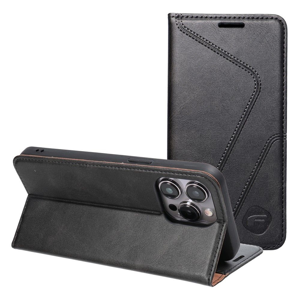 FORCELL F-PROTECT RFID Blokkoló könyv tok XIAOMI Note 13 4G fekete