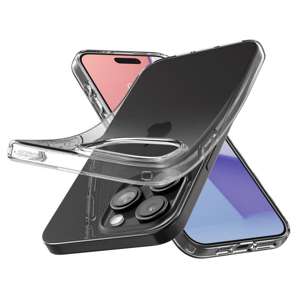 SPIGEN Liquid Crystal tok IPHONE 15 PRO MAX átlátszó