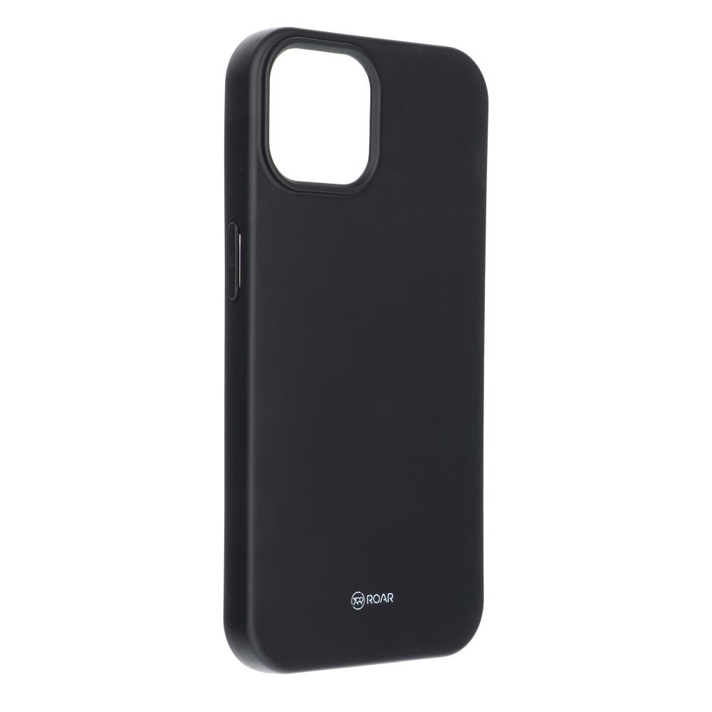 Roar Színes Zselé Tok – iPhone 15 fekete