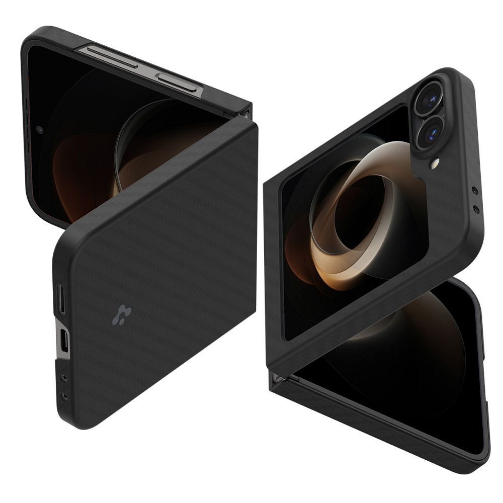 SPIGEN Airskin tok SAMSUNG Z FLIP 6 aramid fekete