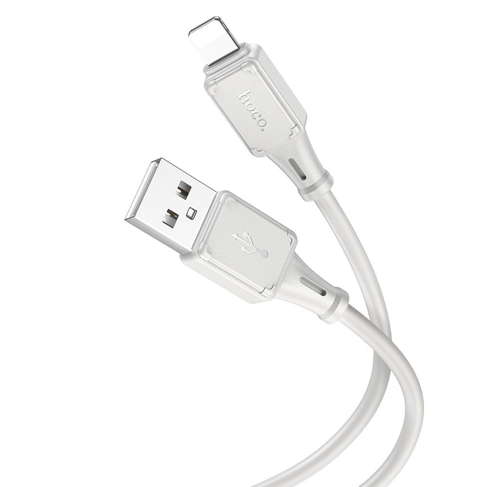 HOCO USB-A – iPhone Lightning 8-pin 2,4A Kábel X101 szürke (30db/doboz)